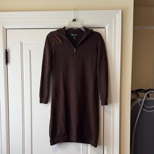 Ralph Lauren Chocolate Knit Top